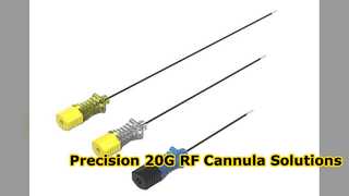 Gelişmiş Sinir Prosedürleri için Tek Kullanımlık 20G RF Kanül