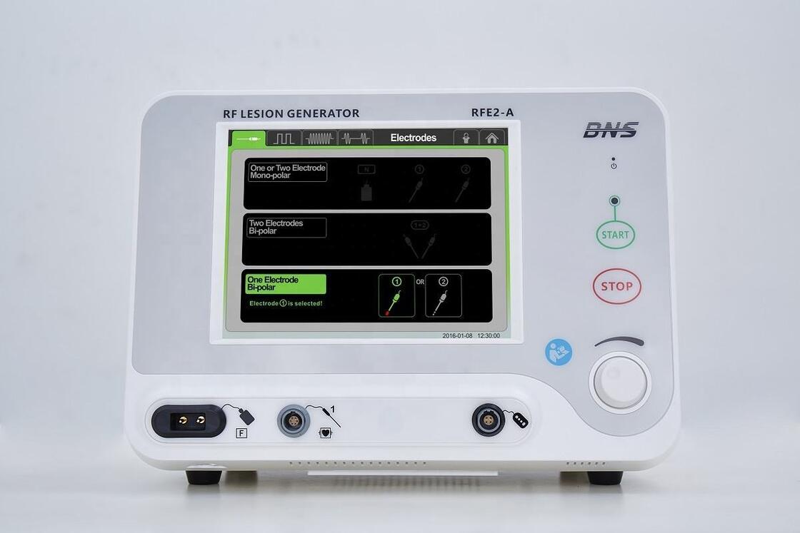 MDR CE 1 Kanallı RF Lezyon Yüksek Frekanslı Elektrocerrahi Jeneratörü Ağrı Yönetimi Empedans İzleme